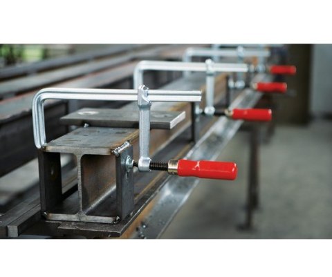 ŚCISK ŚRUBOWY ŚLUSARSKI STALOWY GS 160/80MM BESSEY ŚCISK ŚRUBOWY ŚLUSARSKI STALOWY GS 160/80MM BESSEY