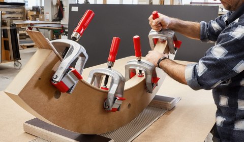 ŚCISK STOLARSKI KRAWĘDZIOWY DOCZOŁOWY 'KANTENFIX'80MM BESSEY ŚCISK STOLARSKI KRAWĘDZIOWY DOCZOŁOWY 'KANTENFIX'80MM BESSEY