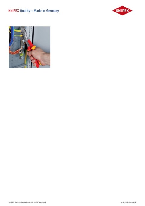 SZCZYPCE DO RUR NASTAWNE ALIGATOR IZOLOWANE 250MM KNIPEX SZCZYPCE DO RUR NASTAWNE ALIGATOR IZOLOWANE 250MM KNIPEX