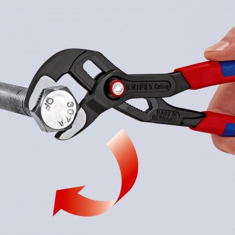 SZCZYPCE NASTAWNE DO RUR COBRA QUICKSET 250MM, KNIPEX SZCZYPCE NASTAWNE DO RUR COBRA QUICKSET 250MM, KNIPEX