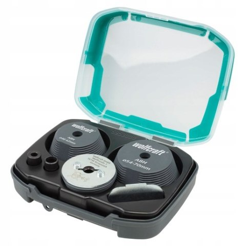 ZESTAW ADAPTERÓW DO POWIĘKSZANIA OTWORÓW 3SZT. WOLFCRAFT ZESTAW ADAPTERÓW DO POWIĘKSZANIA OTWORÓW 3SZT. WOLFCRAFT
