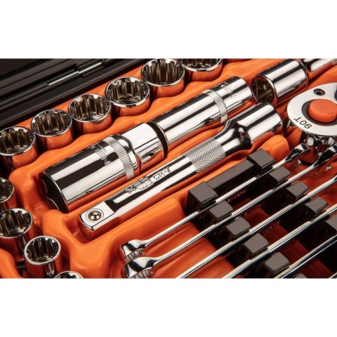 ZESTAW KLUCZY NASADOWYCH 1/2'' 1/4'' 71SZT NEO ZESTAW KLUCZY NASADOWYCH 1/2'' 1/4'' 71SZT NEO