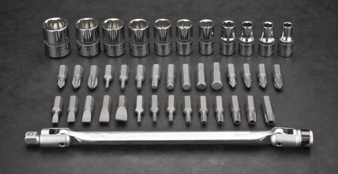 ZESTAW KLUCZY NASADOWYCH 1/4'' 41 CZEŚCI NEO ZESTAW KLUCZY NASADOWYCH 1/4'' 41 CZEŚCI NEO