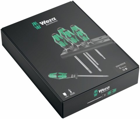 ZESTAW WKRĘTAKÓW KRAFTFORM LASERTIP + WIESZAK, 6CZ WERA ZESTAW WKRĘTAKÓW KRAFTFORM LASERTIP + WIESZAK, 6CZ WERA