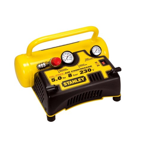 KOMPRESOR BEZOLEJOWY 5L 230V 8 BAR STANLEY KOMPRESOR BEZOLEJOWY 5L 230V 8 BAR STANLEY