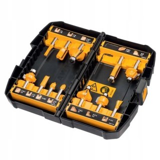 ZESTAW FREZÓW 15 EL. DEWALT