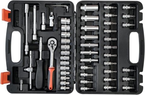 ZESTAW NARZEDZIOWY 1/4'' 52 SZTUKI EPM ZESTAW NARZEDZIOWY 1/4'' 52 SZTUKI EPM