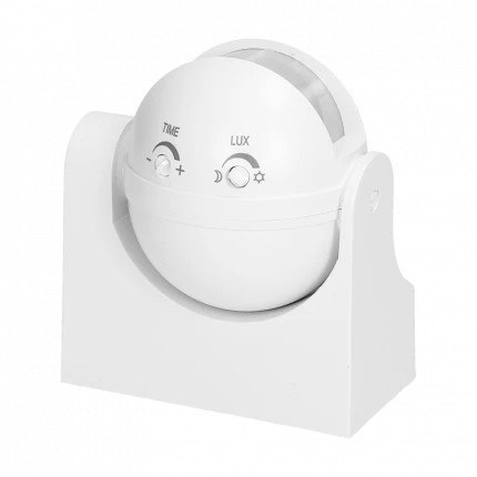 CZUJNIK RUCHU 180ST IP44 1200W BIAŁY ORNO