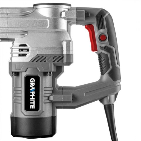 MŁOT WYBURZENIOWY KUJĄCY SDS MAX 1300W, UDAR 20J WALIZKA GRAPHITE