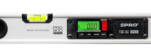 POZIOMICA PRO900 Z ELEKTRONICZNYM ODCZYTEM I MAGNESAMI 120CM PRO POZIOMICA PRO900 Z ELEKTRONICZNYM ODCZYTEM I MAGNESAMI 120CM PRO