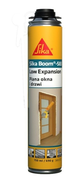 PIANKA PISTOLETOWA NISKOPRĘŻNA SIKABOOM-583 750ML SIKA PIANKA PISTOLETOWA NISKOPRĘŻNA SIKABOOM-583 750ML SIKA