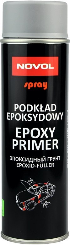 PODKŁAD EPOKSYDOWY SZARY 500 ML NOVOL PODKŁAD EPOKSYDOWY SZARY 500 ML NOVOL