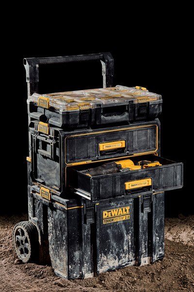 SKRZYNIA NARZĘDZIOWA TOUGHSYSTEM 2.0 Z 2 SZUFLADAMI DEWALT SKRZYNIA NARZĘDZIOWA TOUGHSYSTEM 2.0 Z 2 SZUFLADAMI DEWALT