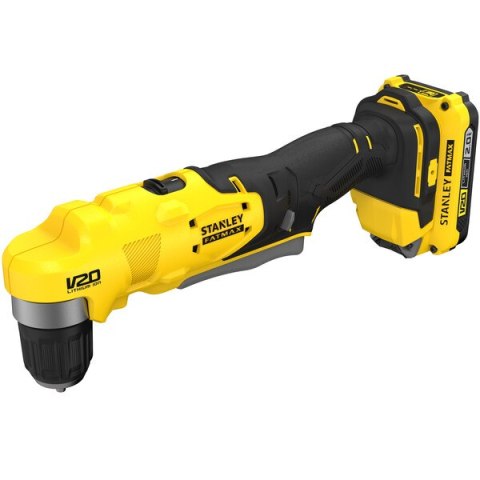 WIERTARKA AKUMULATOROWA KĄTOWA V20 18V 2*2.0AH STANLEY