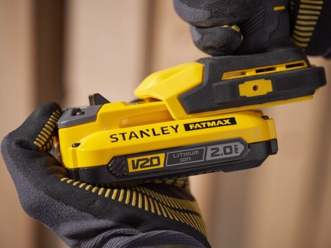 WIERTARKA AKUMULATOROWA KĄTOWA V20 18V 2*2.0AH STANLEY