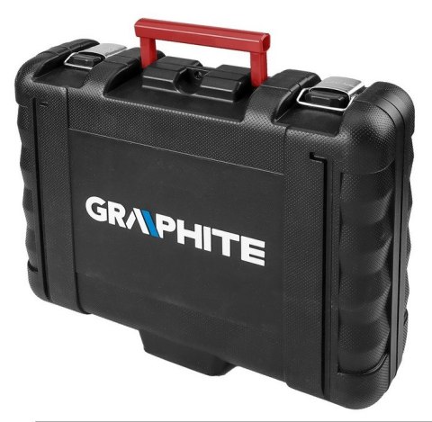 WIERTARKO-WKRĘTARKA 300W, UCHWYT SAMOZACISKOWY 10MM, WALIZKA GRAPHITE WIERTARKO-WKRĘTARKA 300W, UCHWYT SAMOZACISKOWY 10MM, WALIZKA GRAPHITE