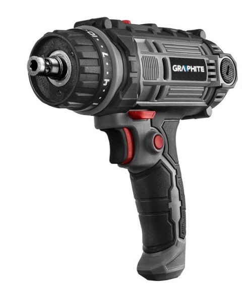 WIERTARKO-WKRĘTARKA 300W, UCHWYT SAMOZACISKOWY 10MM, WALIZKA GRAPHITE WIERTARKO-WKRĘTARKA 300W, UCHWYT SAMOZACISKOWY 10MM, WALIZKA GRAPHITE