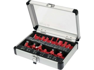 ZESTAW FREZÓW WIDIOWYCH DO DREW.TRZPIEŃ FI 6MM 15 CZ. YATO