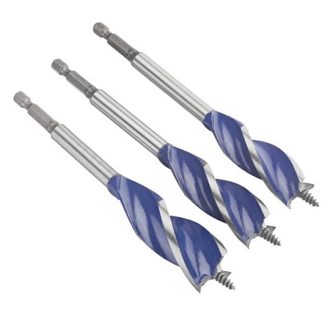 ZESTAW WIERTEŁ DO DREWNA BLUE GROOVE 6X 20,22,25 MM IRWIN ZESTAW WIERTEŁ DO DREWNA BLUE GROOVE 6X 20,22,25 MM IRWIN