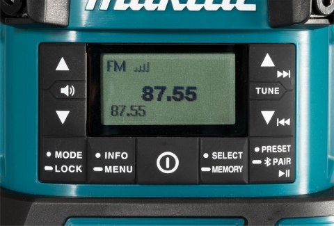ODBIORNIK RADIOWY Z LAMPĄ I LATARKĄ 18V AM/FM/DAB BLUETOOTH MAKITA ODBIORNIK RADIOWY Z LAMPĄ I LATARKĄ 18V AM/FM/DAB BLUETOOTH MAKITA