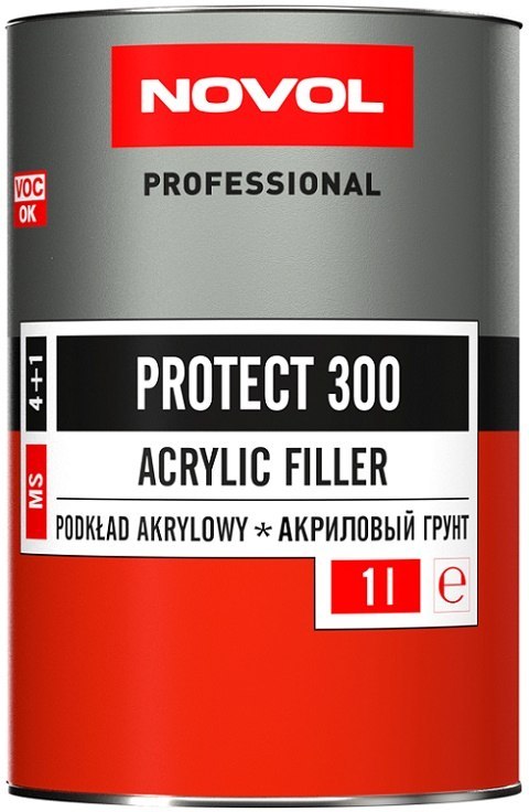 PODKŁAD PROTECT 300 4:1 1L BIAŁY NOVOL PODKŁAD PROTECT 300 4:1 1L BIAŁY NOVOL