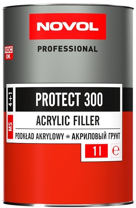 PODKŁAD PROTECT 300 4:1 1L SZARY NOVOL PODKŁAD PROTECT 300 4:1 1L SZARY NOVOL