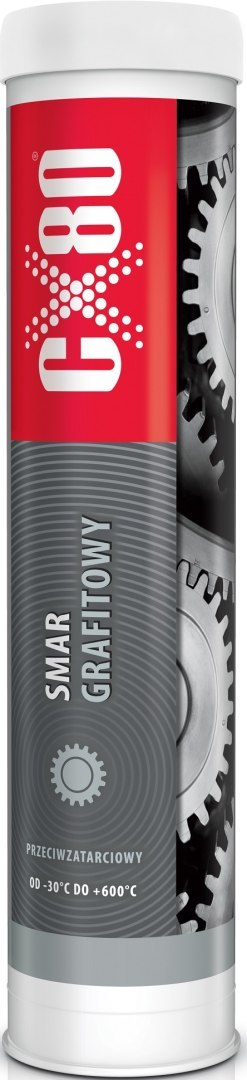 SMAR GRAFITOWY PRZECIWZATARCIOWY KARTUSZ 400G CX-80 SMAR GRAFITOWY PRZECIWZATARCIOWY KARTUSZ 400G CX-80