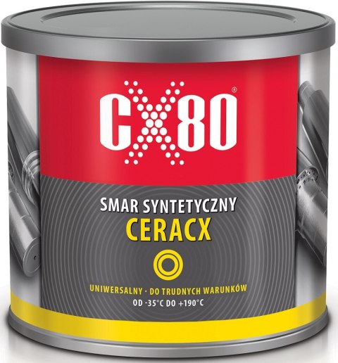 SMAR SYNTETYCZNY CERACX DO WYSOKICH OBCIĄŻEŃ 500G CX-80 SMAR SYNTETYCZNY CERACX DO WYSOKICH OBCIĄŻEŃ 500G CX-80