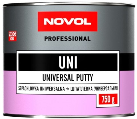 SZPACHLÓWKA UNI 0,75 KG NOVOL SZPACHLÓWKA UNI 0,75 KG NOVOL