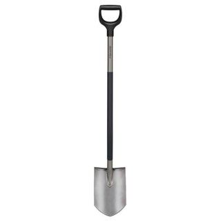 SZPADEL ERGONOMIC, OSTRY SZARY FISKARS
