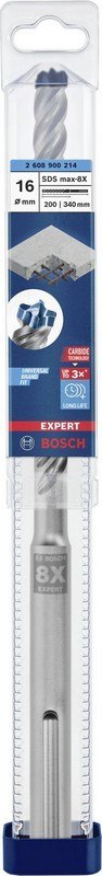 WIERTŁO DO MŁOTÓW SDS-MAX 8X EXPERT 16*200/340MM BOSCH WIERTŁO DO MŁOTÓW SDS-MAX 8X EXPERT 16*200/340MM BOSCH