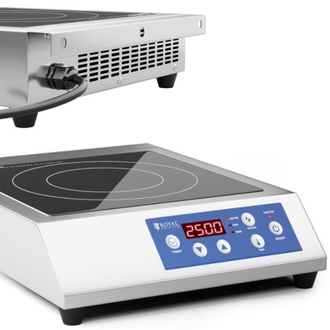 Kuchenka płyta indukcyjna nastawna 1 pole grzewcze śr. 28 cm LED 3500 W Kuchenka płyta indukcyjna nastawna 1 pole grzewcze śr. 28 cm LED 3500 W