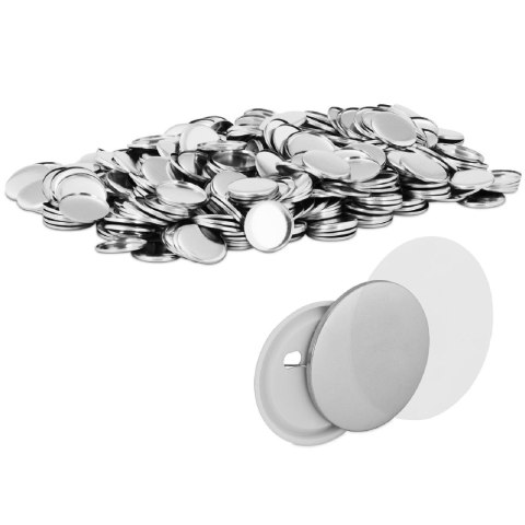 Przypinki badziki buttony piny do ubrań 1000 szt. śr. 32 mm Przypinki badziki buttony piny do ubrań 1000 szt. śr. 32 mm