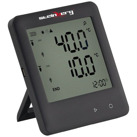 Rejestrator temperatury termometr zakres -40 do 125C Mikro USB LCD IP54 Rejestrator temperatury termometr zakres -40 do 125C Mikro USB LCD IP54