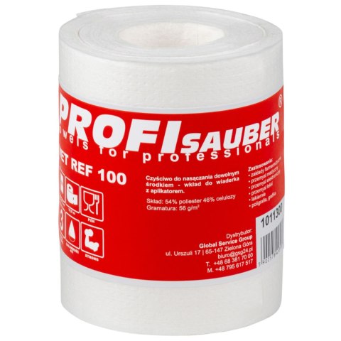 Ściereczki do nasączania POWER ProfiSauber WET REF 100 - WKŁAD Ściereczki do nasączania POWER ProfiSauber WET REF 100 - WKŁAD