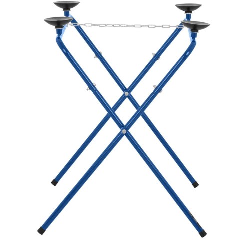 Stojak do montażu szyb samochodowych rozstawny z 4 przyssawkami do 150 kg Stojak do montażu szyb samochodowych rozstawny z 4 przyssawkami do 150 kg