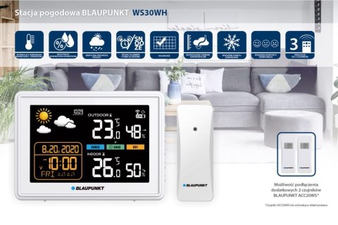 STACJA POGODOWA WS30WH BLAUPUNKT STACJA POGODOWA WS30WH BLAUPUNKT