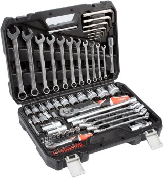 ZESTAW NARZĘDZIOWY 1/2'' 1/4'' 77 CZĘŚCI L YATO