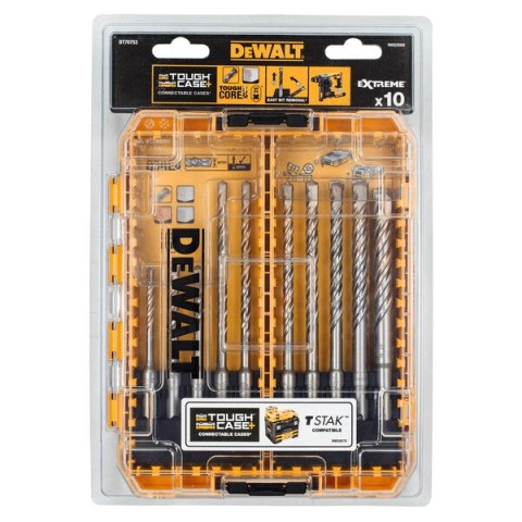 ZESTAW WIERTEŁ SDS-PLUS 10 EL. DEWALT ZESTAW WIERTEŁ SDS-PLUS 10 EL. DEWALT