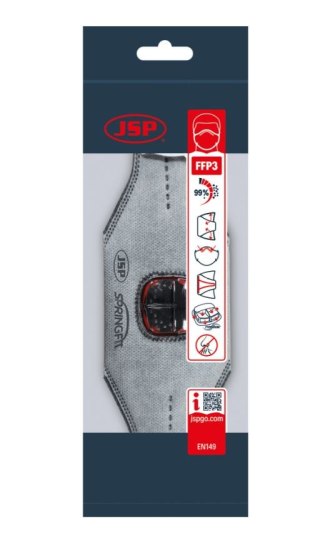 JSP MASKA PRZECIWP SPRINGFIT, ZAWOREK TYPHOONE 436ML FFP3OV UN