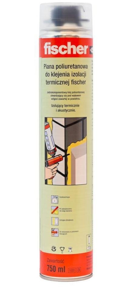 KLEJ DO STYROPIANU 750ML FISCHER KLEJ DO STYROPIANU 750ML FISCHER