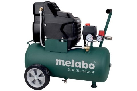 KOMPRESOR BEZOLEJOWY 24L BASIC 250-24 W OF METABO KOMPRESOR BEZOLEJOWY 24L BASIC 250-24 W OF METABO