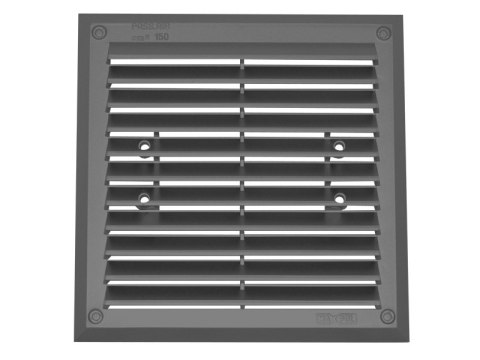 KRATKA WENTYLACYJNA 215*215MM GRAFIT UN KRATKA WENTYLACYJNA 215*215MM GRAFIT UN