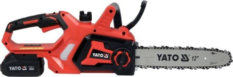 PILARKA ŁAŃCUCHOWA 12'' 18V, 4AH + ŁADOWARKA YATO PILARKA ŁAŃCUCHOWA 12'' 18V, 4AH + ŁADOWARKA YATO