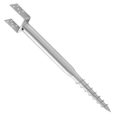 PODSTAWA SŁUPA WKRĘCANA - TYP U 70*120*1000MM UN PODSTAWA SŁUPA WKRĘCANA - TYP U 70*120*1000MM UN