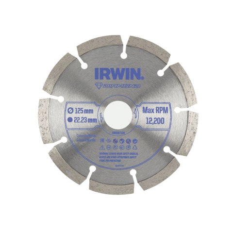 TARCZA DIAMENTOWA SEGMENTOWA 125MM IRWIN TARCZA DIAMENTOWA SEGMENTOWA 125MM IRWIN