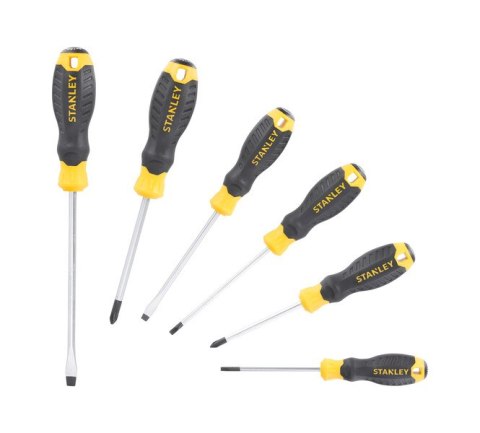 ZESTAW WKRĘTAKÓW C/GRIP, 6SZT. STANLEY ZESTAW WKRĘTAKÓW C/GRIP, 6SZT. STANLEY