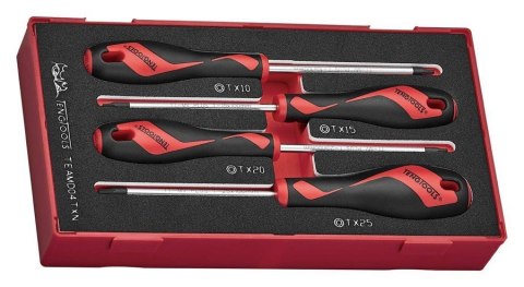 ZESTAW WKRĘTAKÓW TORX TEAMD04TXN, 4SZT. TENG TOOLS ZESTAW WKRĘTAKÓW TORX TEAMD04TXN, 4SZT. TENG TOOLS
