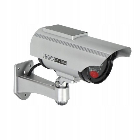 ATRAPA KAMERY MONITORUJĄCEJ CCTV Z PANELEM SOLARNYM ORNO ATRAPA KAMERY MONITORUJĄCEJ CCTV Z PANELEM SOLARNYM ORNO
