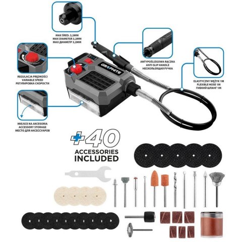 MULTISZLIFIERKA ENERGY+ 18V BEZ AKUMULATORA GRAPHITE